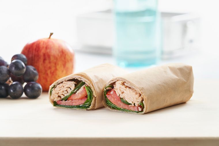 Salmon Salad Wrap Salmon Salad Wrap