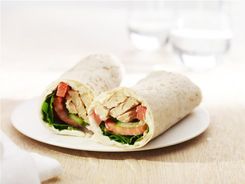Salmon Salad Wrap