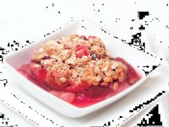 Rhubarb & Pear Crumble Rhubarb & Pear Crumble