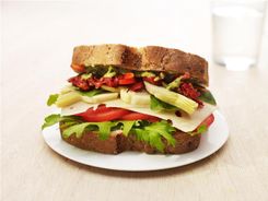 Gourmet Vegetarian Sandwich