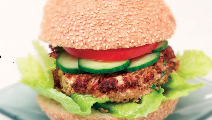 healthy healthy tasty tofu burger recipe recipe Tasty Tofu Burger