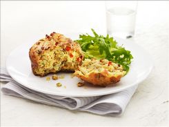 Sweet Potato Cheese Muffins