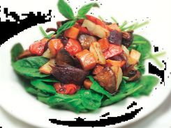Warm Roasted Vegetable Salad Warm Roasted Vegetable Salad