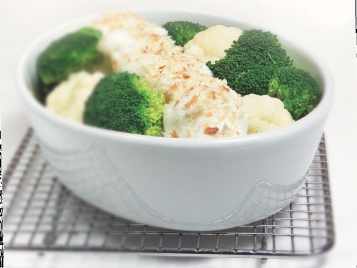 Broccoli &amp; Cauliflower Gratin
