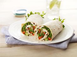 Tandoori Chicken & Salad Wrap