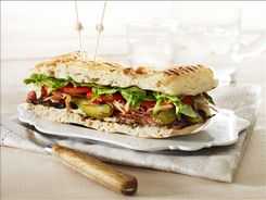 Steak Sandwich with Caramelised Onions