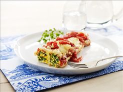 Spinach Pumpkin & Cheese Cannelloni