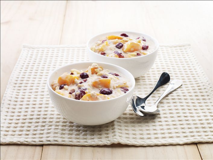 healthy healthy overnight no-cook fruity oats recipe recipe Overnight No-Cook Fruity Oats