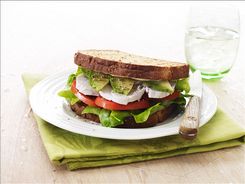 Chunky Chicken Salad & Avocado Sandwich