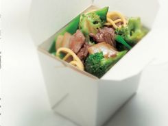 Beef Broccoli & Snow Pea Stir Fry