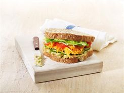 Hummus Salad Sandwich