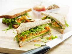 Cheese Salad Sandwich