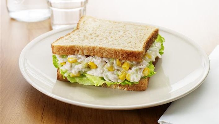 Chicken &amp; Salad Sandwich