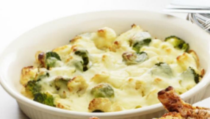Cauliflower &amp; Broccoli Cheese