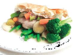 Chicken & Vegie Pie