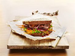 Roast Beef & Chutney Sandwich