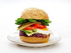 Loaded Mushroom Burger