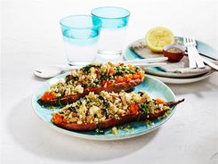 Stuffed Sweet Potato 3-2-1 Stuffed Sweet Potato 3-2-1