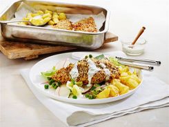 Spice Crusted Chicken & Salad 3-2-1 Spice Crusted Chicken & Salad 3-2-1