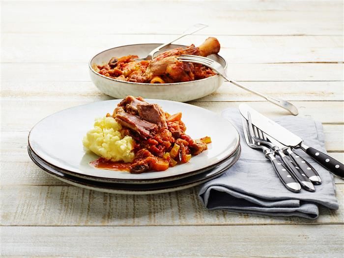 healthy healthy lamb shank with mash recipe recipe Lamb Shank With Mash 3-2-1