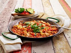 One Pan Mexican Chicken 3-2-1 One Pan Mexican Chicken 3-2-1