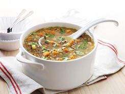 Sweet Potato & Lentil Soup 3-2-1