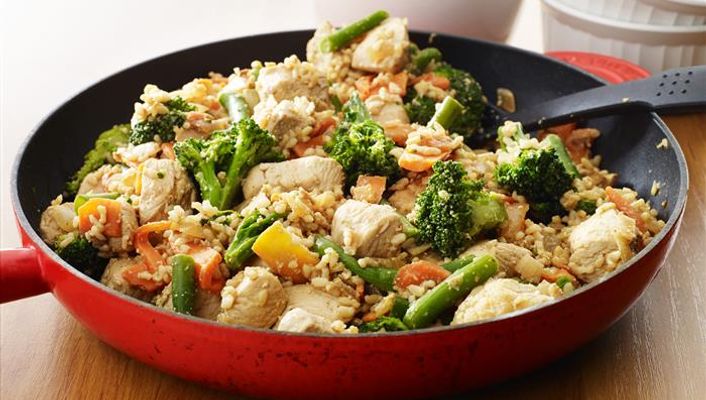healthy healthy chicken fried rice recipe recipe Chicken Fried Rice