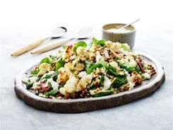 Roasted Cauliflower & Barley Salad 3-2-1