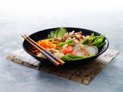 Japanese Sesame Tuna Rice Bowl 3-2-1