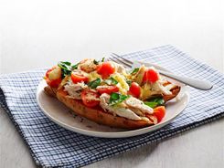 Fake Baked Loaded Sweet Potato