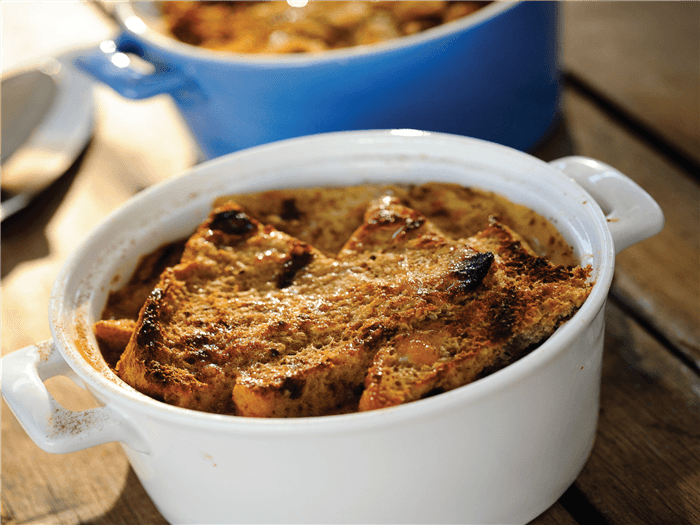 LiveLighter Healthy Bread & Butter Pudding Recipe
