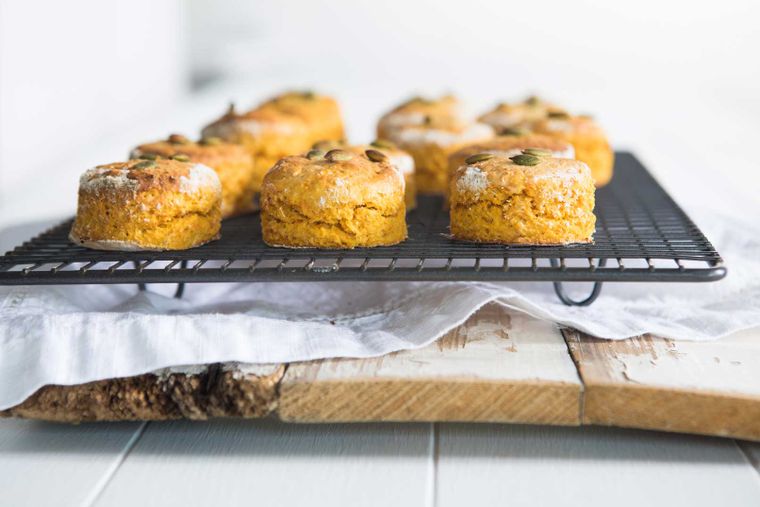 Pumpkin and Sweet Potato Scones Pumpkin and Sweet Potato Scones