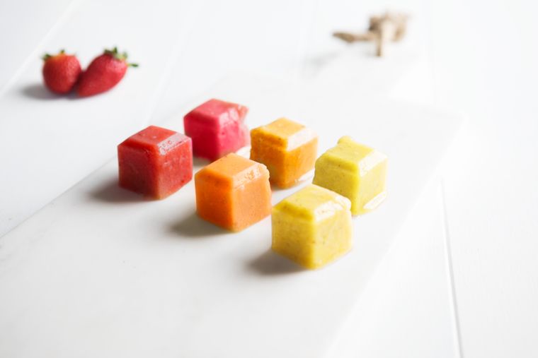 Frozen fruit puree Frozen fruit puree